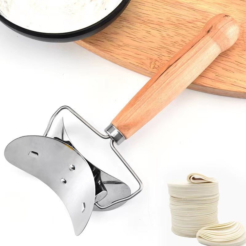 🥳2026 HOT SALE🥳💞50K+ SOLD! 🥟✨ BUY 1 GET 1 FREE! Stainless Steel Dumpling Wrapper Cutter – Sharp precision blade, multi‑pastry use & easy clean. Homemade dumplings in seconds – a must‑have for every kitchen! 🔪💪