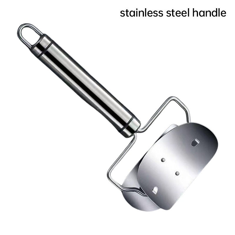 🥳2026 HOT SALE🥳💞50K+ SOLD! 🥟✨ BUY 1 GET 1 FREE! Stainless Steel Dumpling Wrapper Cutter – Sharp precision blade, multi‑pastry use & easy clean. Homemade dumplings in seconds – a must‑have for every kitchen! 🔪💪