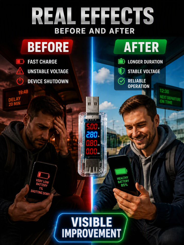 🥳2026 HOT SALE🥳💞50K+ SOLD! 🔌⚡ 50% OFF! USB Smartphone Battery Repair Dongle – Plug & play, no disassembly needed. Optimise battery performance instantly – tech magic in your hands! 📱✨