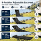 🥳2026 HOT SALE🥳💞50K+ SOLD! 🪑🌿 50% OFF! Adjustable Folding Outdoor Chair – 3/4 reclining positions & extendable leg rest. Reinforced carbon steel frame supports 300 lbs – perfect for camping, beach & garden! 🏕️✨