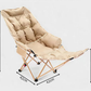 🥳2026 HOT SALE🥳💞50K+ SOLD! 🪑🌿 50% OFF! Adjustable Folding Outdoor Chair – 3/4 reclining positions & extendable leg rest. Reinforced carbon steel frame supports 300 lbs – perfect for camping, beach & garden! 🏕️✨