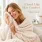 🥳2026 HOT SALE🥳💞50K+ SOLD! 🛋️✨ 50% OFF! Soft Flannel Throw Blanket – 3D bubble texture, cloud-like softness, breathable warmth. Perfect for sofa, bed & cosy nights! 🛡️💚