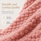 🥳2026 HOT SALE🥳💞50K+ SOLD! 🛋️✨ 50% OFF! Soft Flannel Throw Blanket – 3D bubble texture, cloud-like softness, breathable warmth. Perfect for sofa, bed & cosy nights! 🛡️💚
