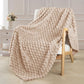 🥳2026 HOT SALE🥳💞50K+ SOLD! 🛋️✨ 50% OFF! Soft Flannel Throw Blanket – 3D bubble texture, cloud-like softness, breathable warmth. Perfect for sofa, bed & cosy nights! 🛡️💚