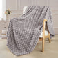 🥳2026 HOT SALE🥳💞50K+ SOLD! 🛋️✨ 50% OFF! Soft Flannel Throw Blanket – 3D bubble texture, cloud-like softness, breathable warmth. Perfect for sofa, bed & cosy nights! 🛡️💚