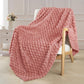 🥳2026 HOT SALE🥳💞50K+ SOLD! 🛋️✨ 50% OFF! Soft Flannel Throw Blanket – 3D bubble texture, cloud-like softness, breathable warmth. Perfect for sofa, bed & cosy nights! 🛡️💚