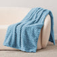 🥳2026 HOT SALE🥳💞50K+ SOLD! 🛋️✨ 50% OFF! Soft Flannel Throw Blanket – 3D bubble texture, cloud-like softness, breathable warmth. Perfect for sofa, bed & cosy nights! 🛡️💚