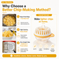 🥳2026 HOT SALE🥳💞50K+ SOLD! 🥔✨ 50% OFF! DIY Microwave Potato Chip Maker – Oil‑free, healthy & crispy in minutes. Slicer bowl & baking rack included – guilt‑free snacking for everyone!  🌿💪