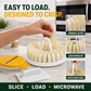 🥳2026 HOT SALE🥳💞50K+ SOLD! 🥔✨ 50% OFF! DIY Microwave Potato Chip Maker – Oil‑free, healthy & crispy in minutes. Slicer bowl & baking rack included – guilt‑free snacking for everyone!  🌿💪