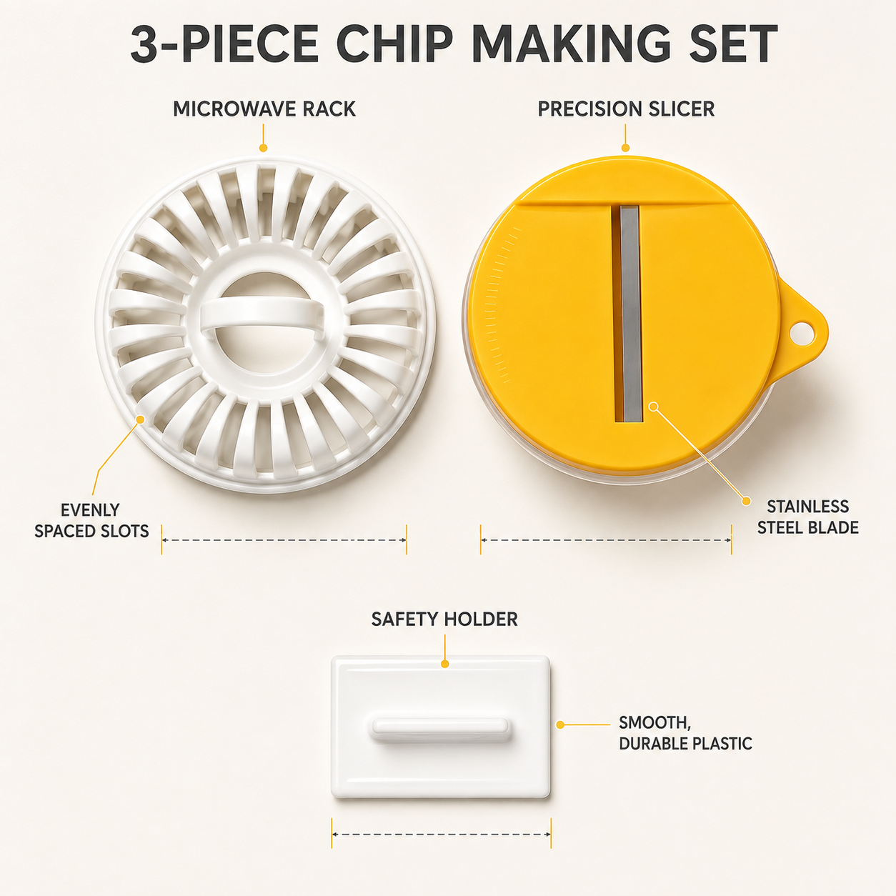 🥳2026 HOT SALE🥳💞50K+ SOLD! 🥔✨ 50% OFF! DIY Microwave Potato Chip Maker – Oil‑free, healthy & crispy in minutes. Slicer bowl & baking rack included – guilt‑free snacking for everyone!  🌿💪