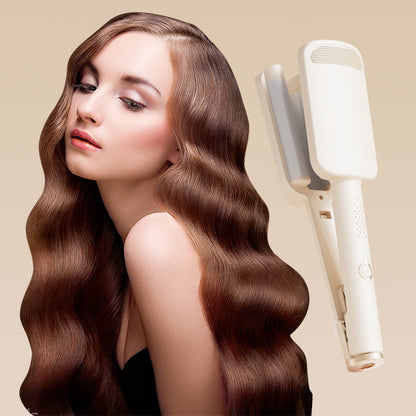 🥳2026 HOT SALE🥳💞50K+ SOLD! 🌸💇‍♀️ 50% OFF! Wavy Hair Curler – lightweight ergonomic design – no more tired arms! 32mm deep U-barrel creates bouncy, salon-style waves. Negative ions lock in moisture – smooth, shiny & healthy curls! ✨🛡️