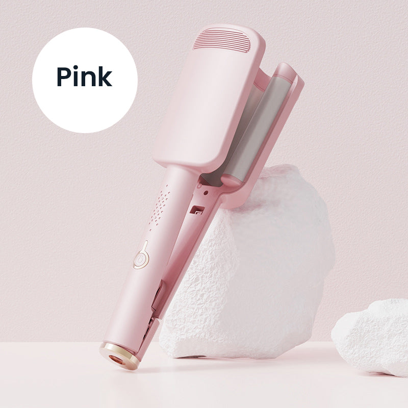 🥳2026 HOT SALE🥳💞50K+ SOLD! 🌸💇‍♀️ 50% OFF! Wavy Hair Curler – lightweight ergonomic design – no more tired arms! 32mm deep U-barrel creates bouncy, salon-style waves. Negative ions lock in moisture – smooth, shiny & healthy curls! ✨🛡️
