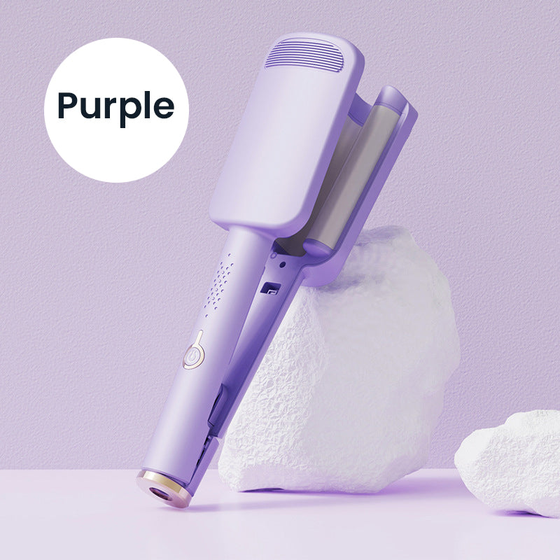 🥳2026 HOT SALE🥳💞50K+ SOLD! 🌸💇‍♀️ 50% OFF! Wavy Hair Curler – lightweight ergonomic design – no more tired arms! 32mm deep U-barrel creates bouncy, salon-style waves. Negative ions lock in moisture – smooth, shiny & healthy curls! ✨🛡️