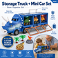 🥳2026 HOT SALE🥳💞50K+ SOLD! 🦕🚚 50% OFF! Interactive Dinosaur Transporter – Launch mini cars with press of a button! Lights, music & storage for 3 cars – endless prehistoric adventure! 🎵✨
