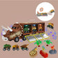 🥳2026 HOT SALE🥳💞50K+ SOLD! 🦕🚚 50% OFF! Interactive Dinosaur Transporter – Launch mini cars with press of a button! Lights, music & storage for 3 cars – endless prehistoric adventure! 🎵✨