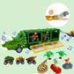 🥳2026 HOT SALE🥳💞50K+ SOLD! 🦕🚚 50% OFF! Interactive Dinosaur Transporter – Launch mini cars with press of a button! Lights, music & storage for 3 cars – endless prehistoric adventure! 🎵✨