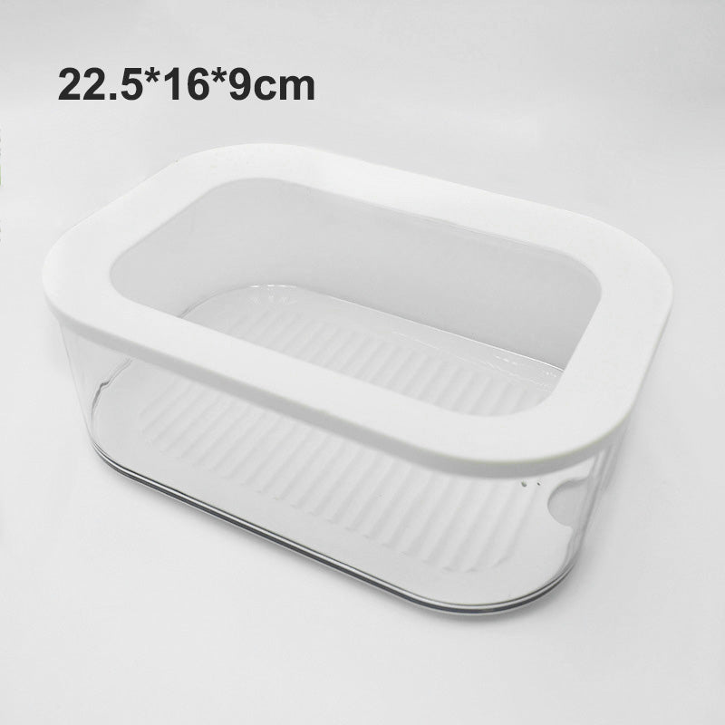 🥳2026 HOT SALE🥳💞50K+ SOLD! 👀📦 50% OFF! Clear Fridge Storage Container with Lid – Transparent walls for easy visibility, stackable design saves space. 3 sizes available – keep your fridge tidy & organised! 🧊✨