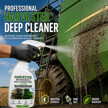 🥳2026 HOT SALE🥳💞50K+ SOLD! 🌾✨ 50% OFF! Harvester Refurbishing Cleaner Spray – Removes mud & oil, restores factory shine. Multi‑surface safe – glass, metal & plastics. A must‑have for harvest season! 🚜💪