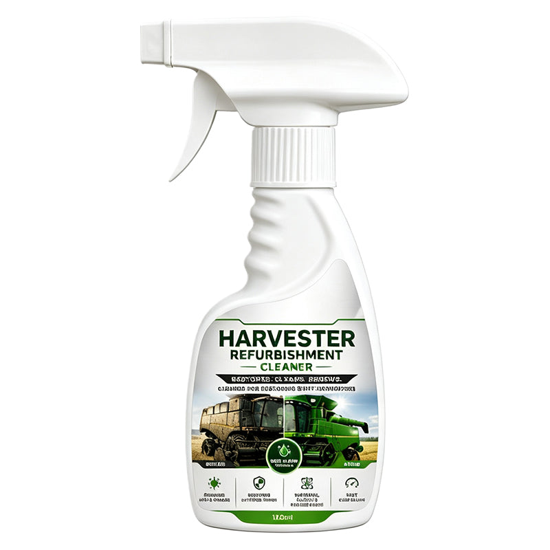🥳2026 HOT SALE🥳💞50K+ SOLD! 🌾✨ 50% OFF! Harvester Refurbishing Cleaner Spray – Removes mud & oil, restores factory shine. Multi‑surface safe – glass, metal & plastics. A must‑have for harvest season! 🚜💪