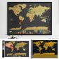 🥳2026 HOT SALE🥳💞50K+ SOLD! 🗺️✈️ 50% OFF! World Map Travel Journal – Scratch‑off layer to mark every country you’ve visited. A fun, interactive wall art that becomes your personal travel diary – where to next? 🌍✨