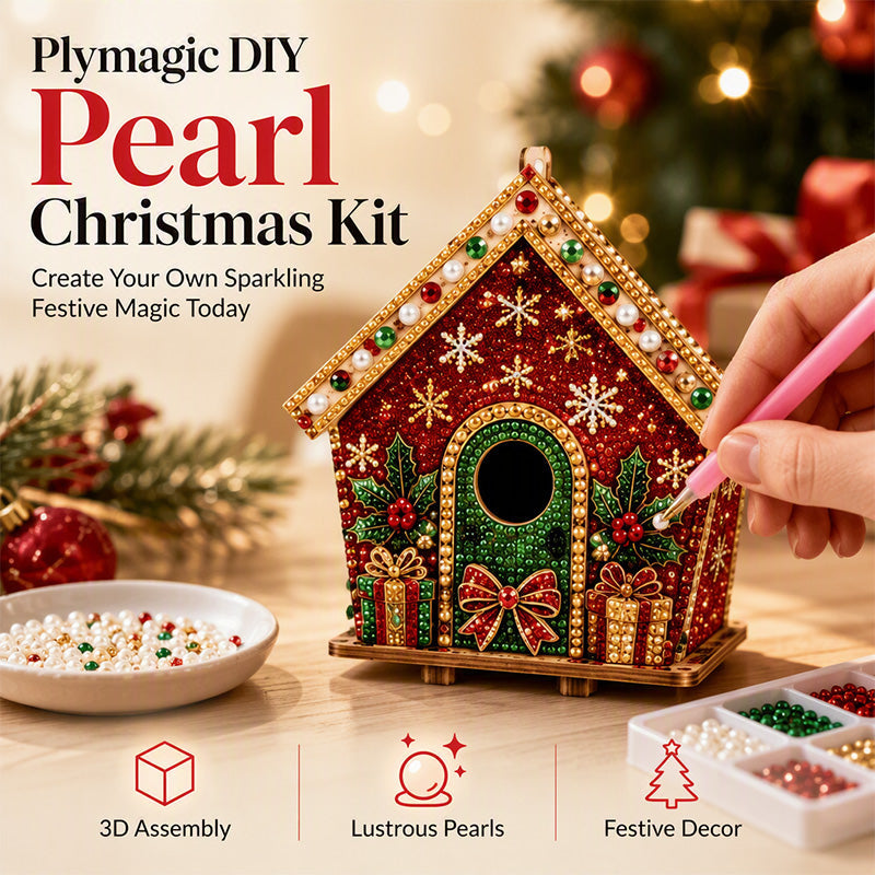 🥳2026 HOT SALE🥳💞50K+ SOLD! 🎄✨ 50% OFF! DIY 3D Pearl Christmas Kit – create your own festive decoration with glossy pearl pieces. 6 designs to choose: Santa, Snowman, Tree & more. Handmade charm that store-bought can't match! 🎅🎁
