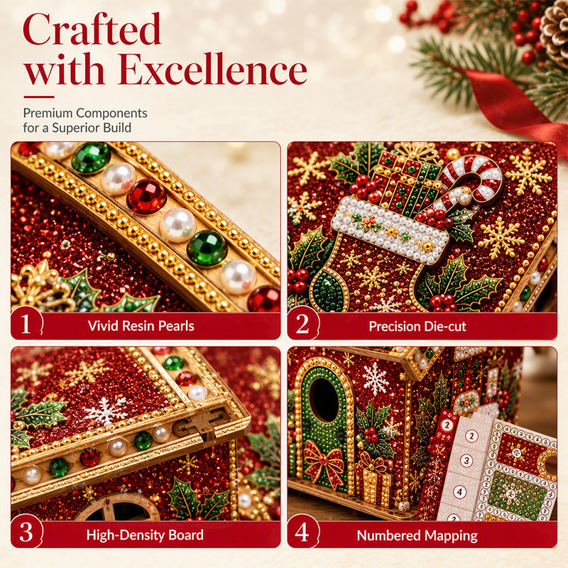 🥳2026 HOT SALE🥳💞50K+ SOLD! 🎄✨ 50% OFF! DIY 3D Pearl Christmas Kit – create your own festive decoration with glossy pearl pieces. 6 designs to choose: Santa, Snowman, Tree & more. Handmade charm that store-bought can't match! 🎅🎁