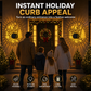 🥳2026 HOT SALE🥳💞50K+ SOLD! 🎄❄️ 50% OFF! Solar Outdoor Decorative Wall Projection Light – IP65 weatherproof, auto on/off. Projects festive patterns – perfect for Christmas & Halloween! 🏡✨