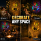 🥳2026 HOT SALE🥳💞50K+ SOLD! 🎄❄️ 50% OFF! Solar Outdoor Decorative Wall Projection Light – IP65 weatherproof, auto on/off. Projects festive patterns – perfect for Christmas & Halloween! 🏡✨