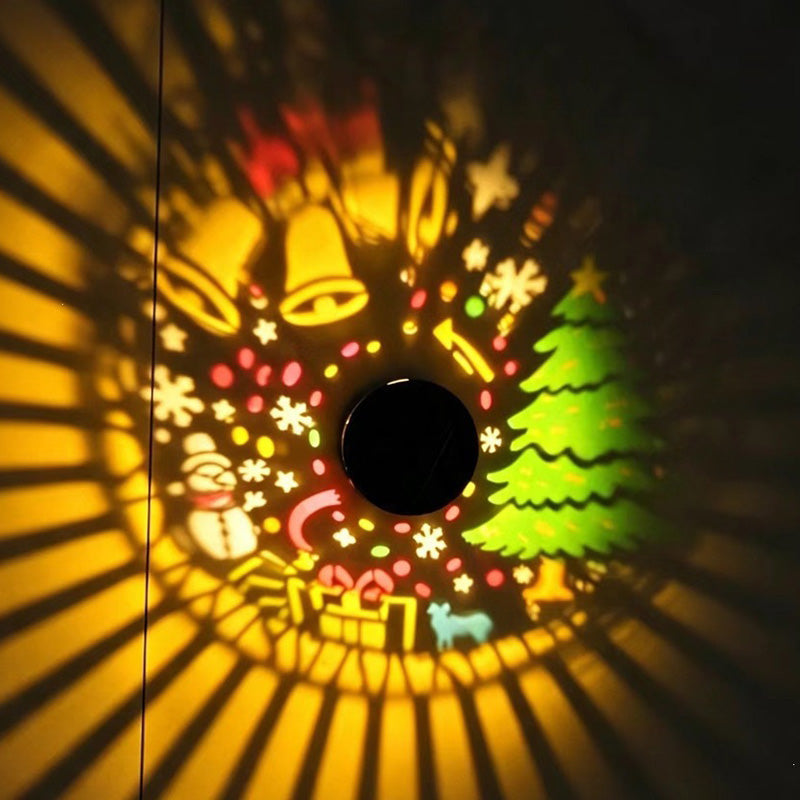 🥳2026 HOT SALE🥳💞50K+ SOLD! 🎄❄️ 50% OFF! Solar Outdoor Decorative Wall Projection Light – IP65 weatherproof, auto on/off. Projects festive patterns – perfect for Christmas & Halloween! 🏡✨
