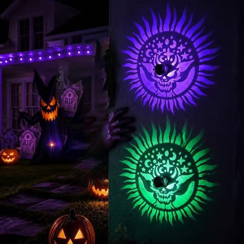 🥳2026 HOT SALE🥳💞50K+ SOLD! 🎄❄️ 50% OFF! Solar Outdoor Decorative Wall Projection Light – IP65 weatherproof, auto on/off. Projects festive patterns – perfect for Christmas & Halloween! 🏡✨