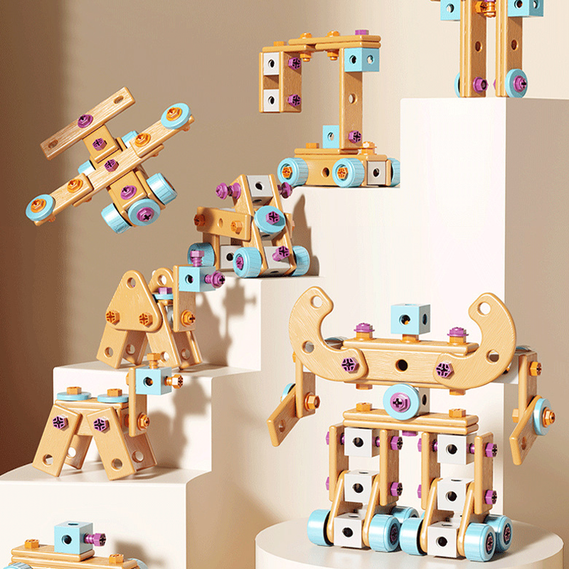 🥳2026 HOT SALE🥳💞50K+ SOLD! 🔧🧒 50% OFF! Children's Educational DIY Tool Kit – STEM building set with electric drill, 124+ pcs & storage box. Encourages creativity, logic & fine motor skills – perfect for little builders! 🛠️✨