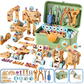 🥳2026 HOT SALE🥳💞50K+ SOLD! 🔧🧒 50% OFF! Children's Educational DIY Tool Kit – STEM building set with electric drill, 124+ pcs & storage box. Encourages creativity, logic & fine motor skills – perfect for little builders! 🛠️✨