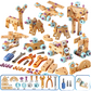 🥳2026 HOT SALE🥳💞50K+ SOLD! 🔧🧒 50% OFF! Children's Educational DIY Tool Kit – STEM building set with electric drill, 124+ pcs & storage box. Encourages creativity, logic & fine motor skills – perfect for little builders! 🛠️✨