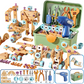 🥳2026 HOT SALE🥳💞50K+ SOLD! 🔧🧒 50% OFF! Children's Educational DIY Tool Kit – STEM building set with electric drill, 124+ pcs & storage box. Encourages creativity, logic & fine motor skills – perfect for little builders! 🛠️✨