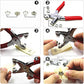 🥳2026 HOT SALE🥳💞50K+ SOLD! 🧵🛡️ 50% OFF! Rust‑Proof Snap Kit – copper snaps resist rust & fading, even in sunlight. 9.5mm size fits most DIY projects – shirts, knitwear, hats & pet clothes. A reliable tool that lasts! 🏠✨