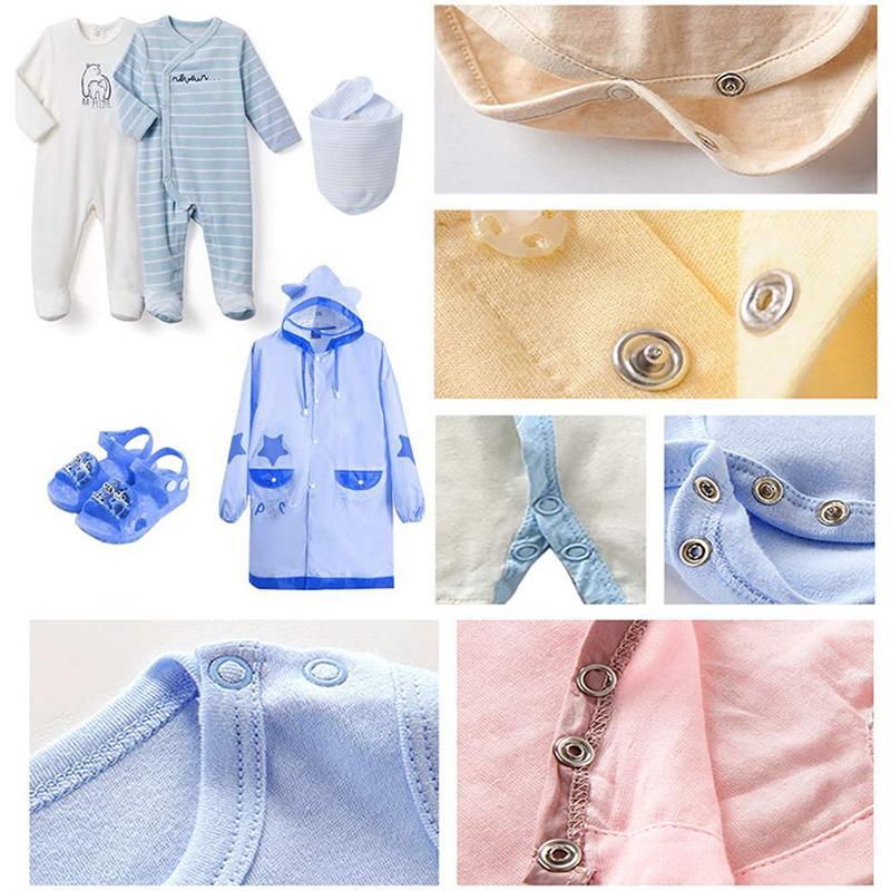 🥳2026 HOT SALE🥳💞50K+ SOLD! 🧵🛡️ 50% OFF! Rust‑Proof Snap Kit – copper snaps resist rust & fading, even in sunlight. 9.5mm size fits most DIY projects – shirts, knitwear, hats & pet clothes. A reliable tool that lasts! 🏠✨