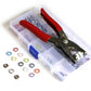 🥳2026 HOT SALE🥳💞50K+ SOLD! 🧵🛡️ 50% OFF! Rust‑Proof Snap Kit – copper snaps resist rust & fading, even in sunlight. 9.5mm size fits most DIY projects – shirts, knitwear, hats & pet clothes. A reliable tool that lasts! 🏠✨