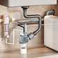 🥳2026 HOT SALE🥳💞50K+ SOLD! 🔧🚰 50% OFF! 5-Way Sink Drain Adapter – connects washing machine, dishwasher & more to one drain. Dual anti-odor valves block smells & pests. Gravity seal stops backflow – keeps your kitchen fresh & dry! 🛡️✅