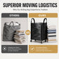🥳2026 HOT SALE🥳💞50K+ SOLD! 🧳🛞 50% OFF! Large Waterproof Moving Bag with Wheels – Smooth swivel wheels, waterproof fabric & reinforced seams. Perfect for moving, dorm storage & seasonal quilts! 🏠✨