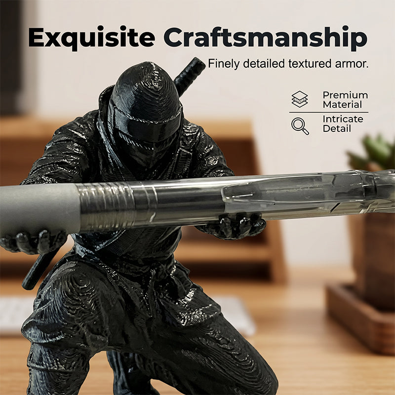 🥳2026 HOT SALE🥳💞50K+ SOLD! ⚔️🔥 Boring desk killing your vibe? This Ninja pen holder brings warrior spirit to your daily grind. Fits every pen, looks badass, and actually motivates you to write! 🖊️💪