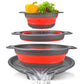 🥳2026 HOT SALE🥳💞50K+ SOLD! 🥬💦 50% OFF! 3-Piece Collapsible Colander Set – folds flat to save cupboard space, nests together neatly. 3 sizes for fruits, veg & pasta – no more oversized colanders taking over your kitchen! 🏠✨