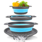 🥳2026 HOT SALE🥳💞50K+ SOLD! 🥬💦 50% OFF! 3-Piece Collapsible Colander Set – folds flat to save cupboard space, nests together neatly. 3 sizes for fruits, veg & pasta – no more oversized colanders taking over your kitchen! 🏠✨