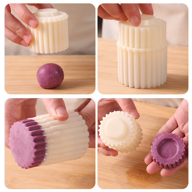 🥳2026 HOT SALE🥳💞50K+ SOLD! 🥮💦 50% OFF! Creative Pastry Mold – fully detachable design cleans in seconds, no trapped dough. Sharp engraved patterns leave professional-looking results. Baking made simple & fun! From £4.99! 🧼✅