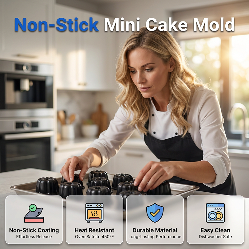 🥳2026 HOT SALE🥳💞50K+ SOLD! 🧁🎃 50% OFF! Non-Stick Pumpkin Cake Mold – premium carbon steel with superior non-stick coating, cakes release perfectly every time. No more broken cakes – just flawless pumpkin-shaped treats! 🍰✨