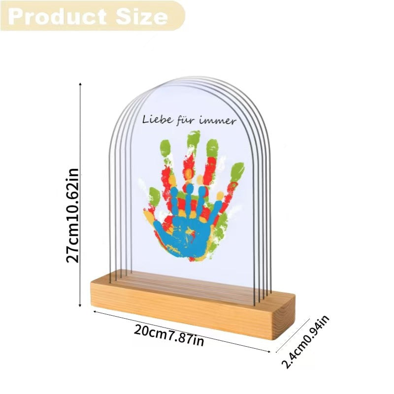 🥳2026 HOT SALE🥳💞50K+ SOLD! 🤝🖐️ 50% OFF! Family Handprint Keepsake Kit – capture your child's little hands in stunning 3D display. They grow up so fast – preserve today's tiny handprint forever. A treasure your family will cherish for generations! 🏠❤️