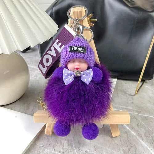 🥳2026 HOT SALE🥳💞50K+ SOLD! 🧸✨ 50% OFF! Soft Plush Doll Keychain – ultra-soft & irresistibly cute. Brighten your mood, cuddle anytime. Perfect for bags, keys & gifts! 💖💚