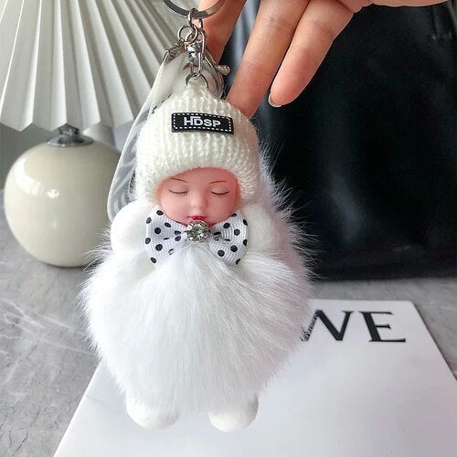 🥳2026 HOT SALE🥳💞50K+ SOLD! 🧸✨ 50% OFF! Soft Plush Doll Keychain – ultra-soft & irresistibly cute. Brighten your mood, cuddle anytime. Perfect for bags, keys & gifts! 💖💚