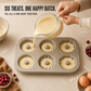 🥳2026 HOT SALE🥳💞50K+ SOLD! 🍰🧁 50% OFF! Mini Bundt Cake Pan – 3 unique shapes in one pan: classic, swirl & flower. Carbon steel heats evenly, non-stick releases perfectly. Bake 6 at once – perfect for tea parties & family treats! 🏠✨