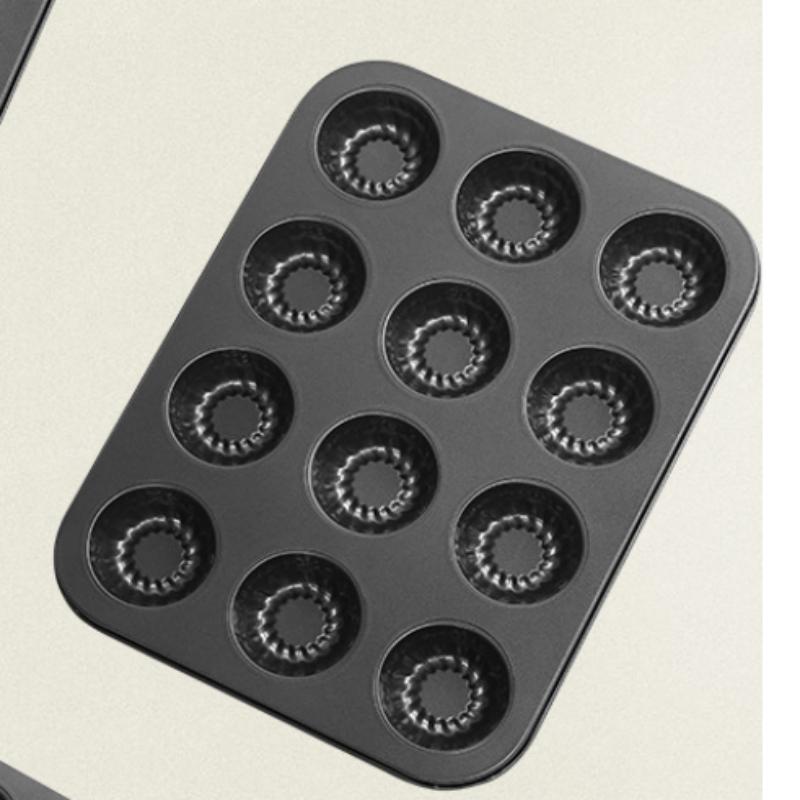 🥳2026 HOT SALE🥳💞50K+ SOLD! 🍰🧁 50% OFF! Mini Bundt Cake Pan – 3 unique shapes in one pan: classic, swirl & flower. Carbon steel heats evenly, non-stick releases perfectly. Bake 6 at once – perfect for tea parties & family treats! 🏠✨