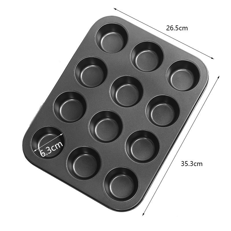 🥳2026 HOT SALE🥳💞50K+ SOLD! 🍰🧁 50% OFF! Mini Bundt Cake Pan – 3 unique shapes in one pan: classic, swirl & flower. Carbon steel heats evenly, non-stick releases perfectly. Bake 6 at once – perfect for tea parties & family treats! 🏠✨